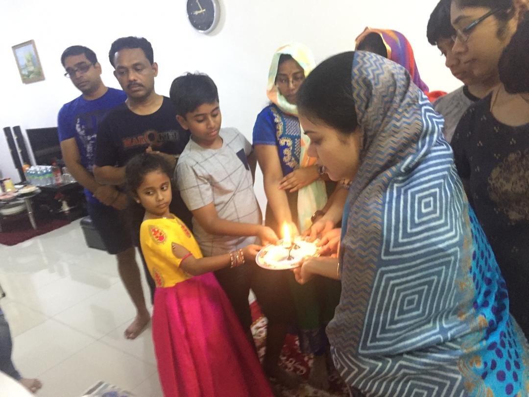 Aaradhana at Malaysia 20-Oct-2018