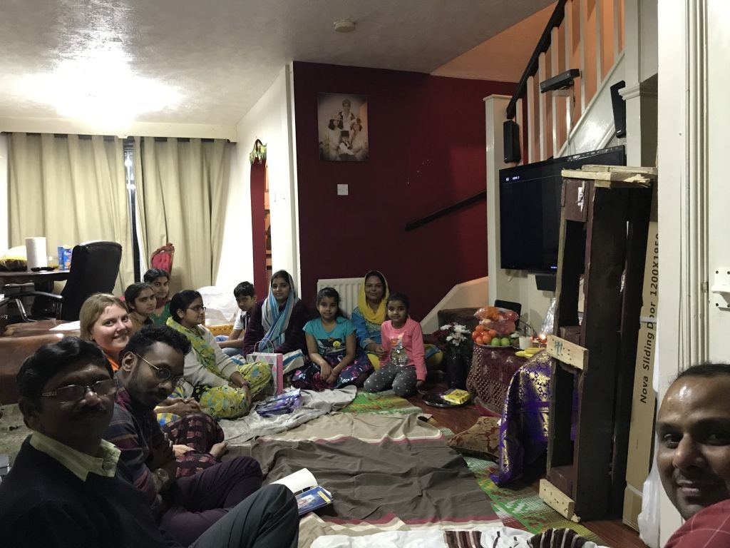 London Aaradhana at Mrs.Gubbala Bagyalakshmi's house on 1st Dec 2018