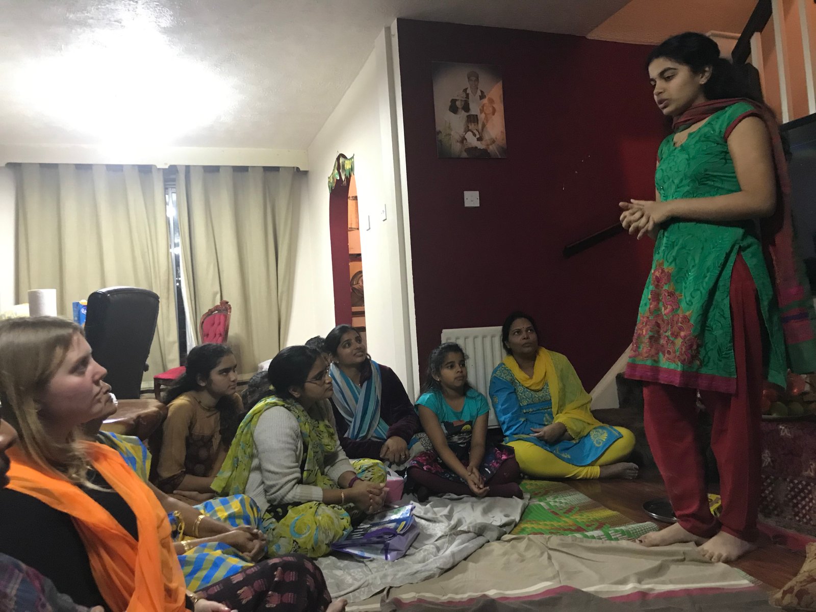 London Aaradhana at Mrs.Gubbala Bagyalakshmi's house on 1st Dec 2018