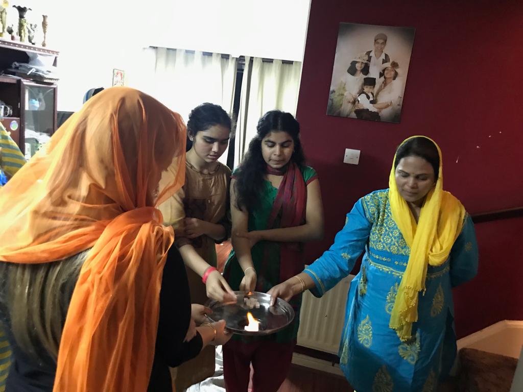 London Aaradhana at Mrs.Gubbala Bagyalakshmi's house on 1st Dec 2018