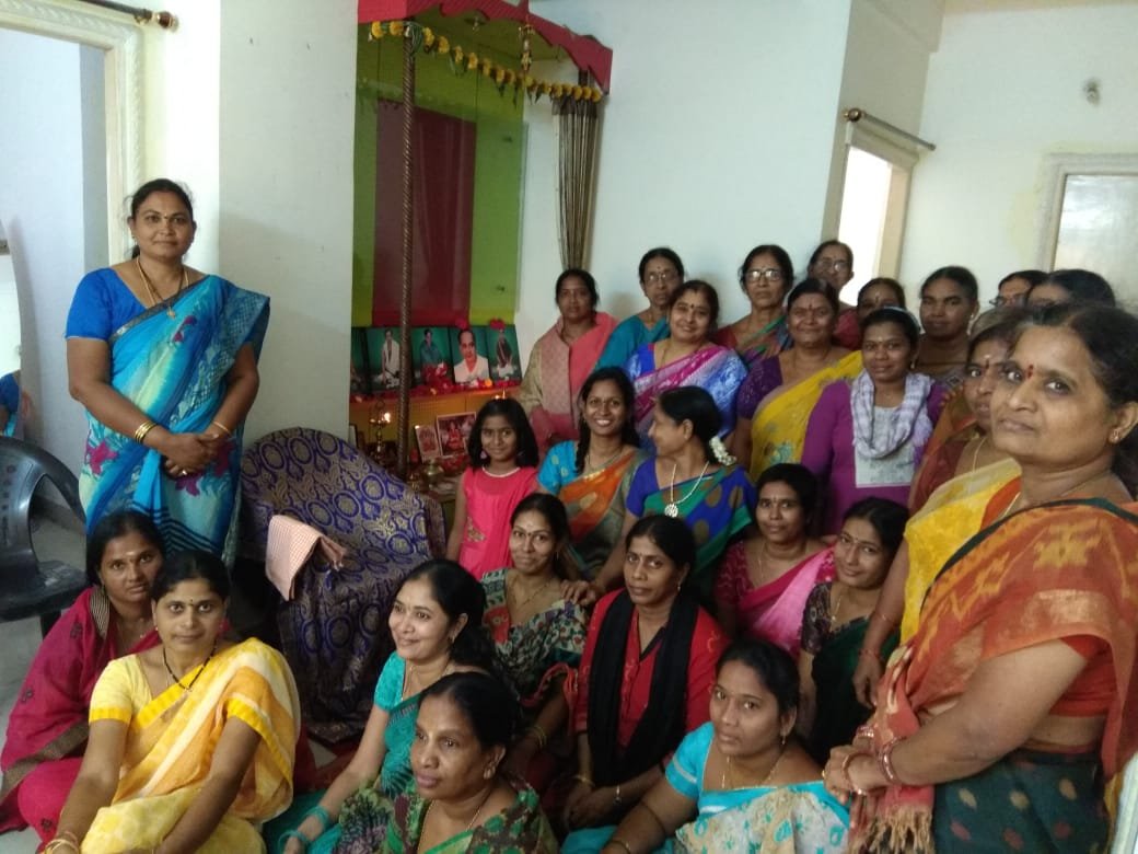 ది.22 ఆగష్టు 2019 గురువారం స్వామి ఆరాధనా కార్యక్రమము బాచుపల్లి మండలం, హైదరాబాద్ లో శ్రీ జి.గంగా భవాని గారి స్వగృహంలో నిర్వహించబడినది