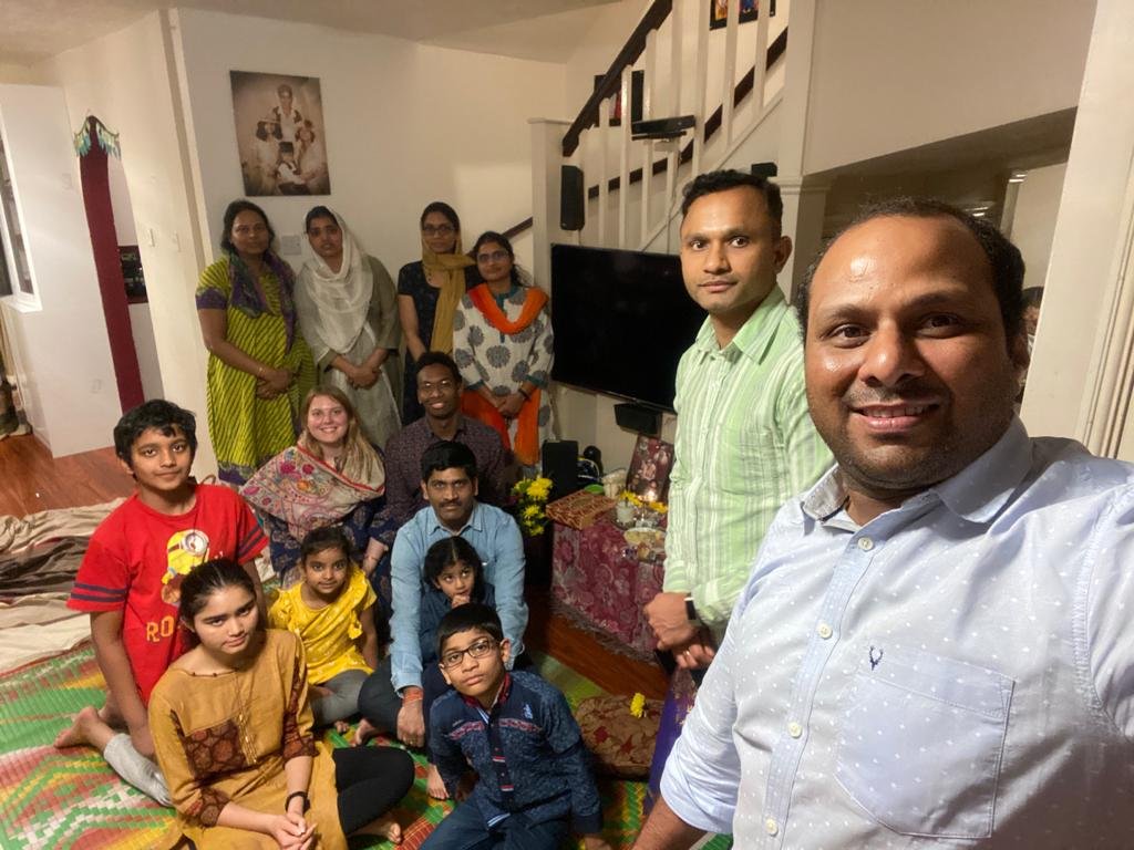 London Aaradhana at Mrs.Gubbala Baghyalakshmi's house on 12th March 2020