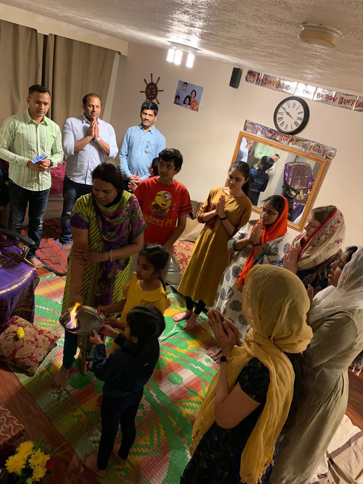 London Aaradhana at Mrs.Gubbala Baghyalakshmi's house on 12th March 2020
