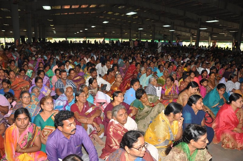 Disciple attended on the occasion of New Year Sabha 2017