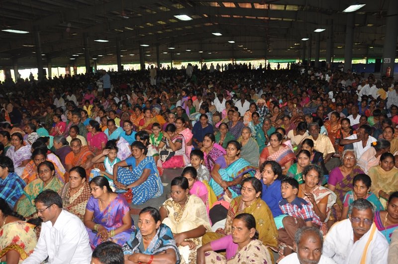 Disciple attended on the occasion of New Year Sabha 2017