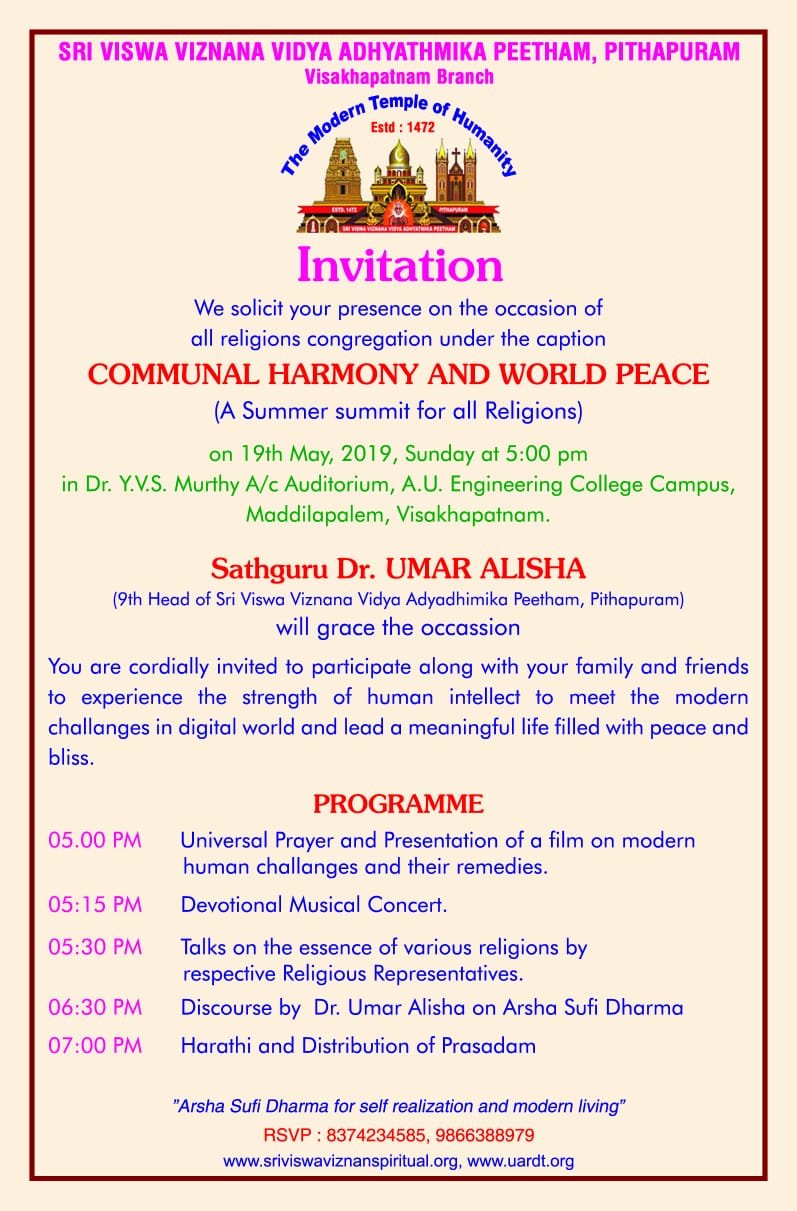 02-CommunalHarmonyInvitation-Visakhapatnam-14052019