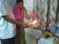 ఆరాధన కార్యక్రమాలు పాకలపటి సరస్వతి గారీ ఇంటిలో  విజయనగరం శాఖ