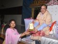 Memento to Miss B.Srujana in  Karthikapournami Sabha 2018
