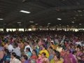 Disciples attended at New Year sabha.