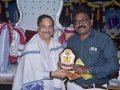 Sathguru presenting Memento to Mr.Sai Rama Krishna Thotakura