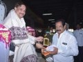 Sathguru presenting Memento to Municipal Chairman, pithapuram