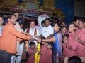 Sathguru Presenting Cheque to NGO along with V.V.Lakshmi Narayana
