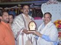 Sathguru honouring Sri V.V.Lakshmi Narayana (Additionl Director General of Police, Mumbai)