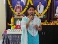 కీర్తన ఆలపిస్తున్న దొండపాటి సాయి ప్రసన్న
