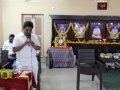 ప్రసంగిస్తున్న శ్రీ గట్టిం మాణిక్యాలరావు గారు, కైండ్నెస్ సొసైటీ అధ్యక్షులు.
