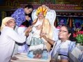 Felicitation to Sathguru Dr.Umar Alisha by Mr&Miss Komali Suribabu and his son