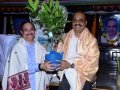 Presenting plant to Sri Raghavayya M