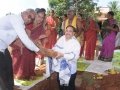 ది.11 అక్టోబర్ 2019 తేది శుక్రవారం ఉదయం గజ్జనపుడి గ్రామం, ప్రత్తిపాడు మండలం, తూర్పు గోదావరి జిల్లా లో శ్రీ విశ్వ విజ్ఞాన విద్యా ఆధ్యాత్మిక పీఠం ఆశ్రమ భవన నిర్మాణానికి  పీఠాధిపతి డాక్టర్ ఉమర్ అలీషా స్వామి వారు శంకస్థాపన చేసినారు