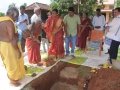 ది.11 అక్టోబర్ 2019 తేది శుక్రవారం ఉదయం గజ్జనపుడి గ్రామం, ప్రత్తిపాడు మండలం, తూర్పు గోదావరి జిల్లా లో శ్రీ విశ్వ విజ్ఞాన విద్యా ఆధ్యాత్మిక పీఠం ఆశ్రమ భవన నిర్మాణానికి  పీఠాధిపతి డాక్టర్ ఉమర్ అలీషా స్వామి వారు శంకస్థాపన చేసినారు