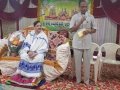 ప్రసంగిస్తున్న సినీ  గేయ రచయిత, కవి శ్రీ రసరాజు  గారు