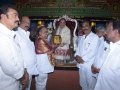 Sathguru presenting Memento to Mr.Mudragada Padmanabham(Kirlampudi)