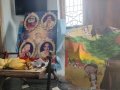 India-S.Narasapuram Village-Aaradhana conducted at Mr.P.RamaKrishna\'s home on 7th March 2020