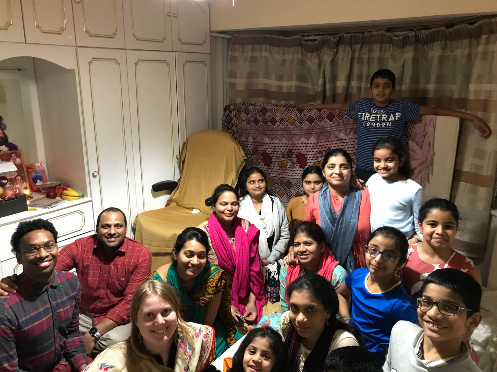 London – Monthly Aaradhana at Mr.BulliRaju’s house on 11-Jan-2020