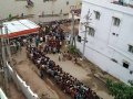 View from Rajahmundry Ashram at GowthamiGhat on15th Jul 2015