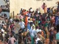 Peetham volunteers providing assistance at Gowthami ghat 3rd block