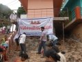 Volunteers at Subbayamma ghat , Rajahmundry on 19th Jul 2015, 6th day of Godavari Pushkaralu