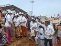 Volunteers at Gowthami ghat, Rajahmundry on  21 Jul 2015, 8th day of Godavari Pushkaralu