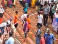 Volunteers at Gowthami ghat, Rajahmundry on  21 Jul 2015, 8th day of Godavari Pushkaralu