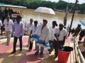 Sathguru Dr.Umar Alisha at Subbayamma ghat on 11th day of Godavari Pushkaralu on 24 Jul 2015,