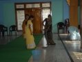 Volunteers cleaning ashram in preparation of 12th day of Godavari Pushkaralu at Rajahmundry Ashram on 24 Jul 2015,