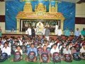 ​Distribution of school bags by peethadipathi Dr.Umar Alisha sathguruvaryulu to 125 students of R.R.BH,R BC boys hostel pithapuram