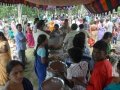 Devotees having prasadam - Guru Pournima Sabha - Pithapuram New Ashram 31-Jul-2015