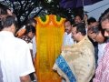 Sri.Thota Narsimham,M.P.(Kakinda) opening inauguration plate on the occassion of unveiling statue of Kavisekhara Dr.Umar Alisha ( 6th head of peetham)