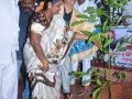 Guests planting at the event of Kavisekhara  Dr.Umar Alisha  Statue unveiling at Boats Club, Kakinada