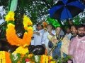 Guests attended on the occassion of unveiling statues of Kavisekhara  Dr.Umar Alisha and Kavayitri Molla at Boats Club, Kakinada