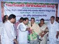 Guests attended on the occassion of unveiling statues of Kavisekhara  Dr.Umar Alisha and Kavayitri Molla at Boats Club, Kakinada