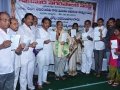 Guests attended on the occassion of unveiling statue of Kavisekhara  Dr.Umar Alisha  at Boats Club, Kakinada