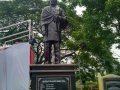 Statue of Kavisekhara  Dr.Umar Alisha at Boats Club, Kakinada