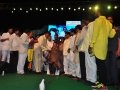 Felicitation by AP CM in Kakinada Beach Festival 2016