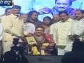 Felicitationby AP CM in Kakinada Beach Festival 2016
