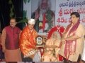 Dr. Vamsee\'s 45th National Integrity and Service Award to Sathguru Dr.Umar Alisha