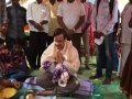 Sathguru Dr.Umar Alisha  in Sanku sthapana  pooja for Vakadaripeta ashram in Karthika Masam Tour - Vakadaripeta, East Godavari, AP