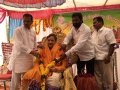 Sri Yanamala krishnudu felicitating Sathguru Dr.Umar Alisha in  Karthika Masam Tour - Vakadaripeta, East Godavari, AP