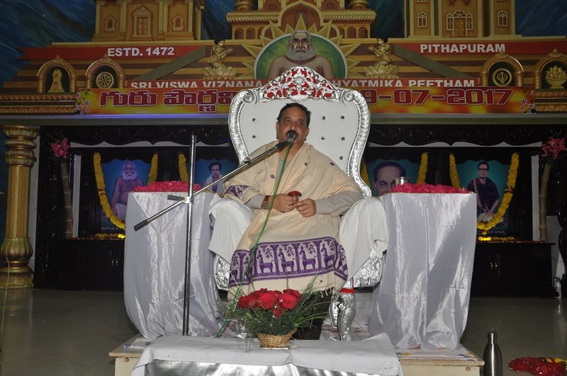 Spiritual discourse by Sathguru Dr.Umar Alisha on the occasion of Guru Pournami