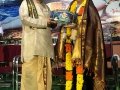 Sri Garimella Venkata Ramana, peethadhi pathi of Sri Bala Thripura Sundhari is presenting memento to Sathguru Dr.Umar Alisha