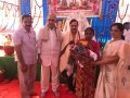 Rice distribution to poor old age people at Disciples attended at Bheemili Ashram on  16th Anniversary Sabha